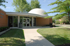 photo of the newhard planetarium
