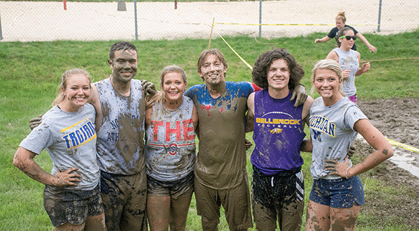 Mud Volleyball