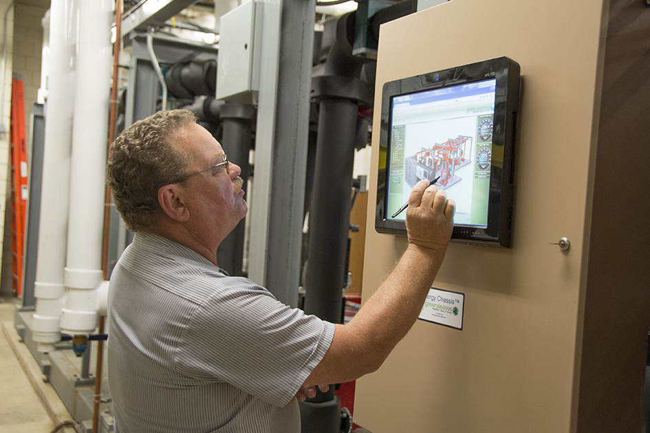 Geothermal System in the Davis Street Building