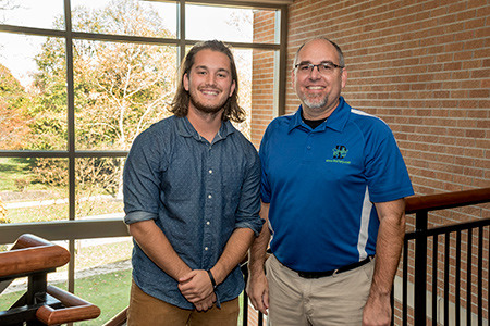 American Sign Language student EJ Emmons