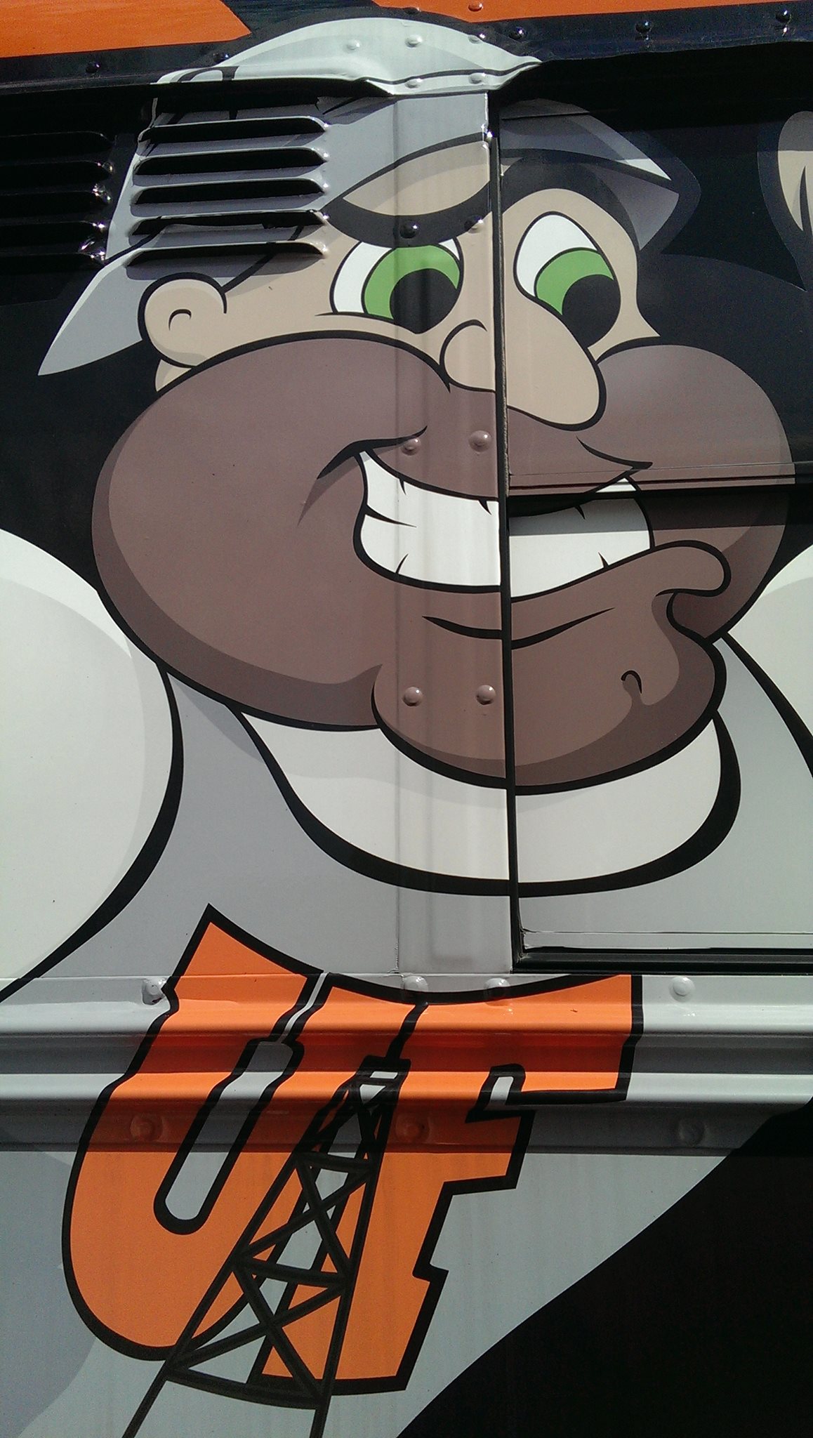 University of Findlay mascot Derrick