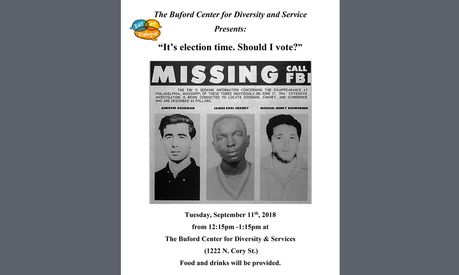 Buford Dialogs Sept 2018