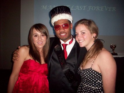 Students at The Black Tie Affair