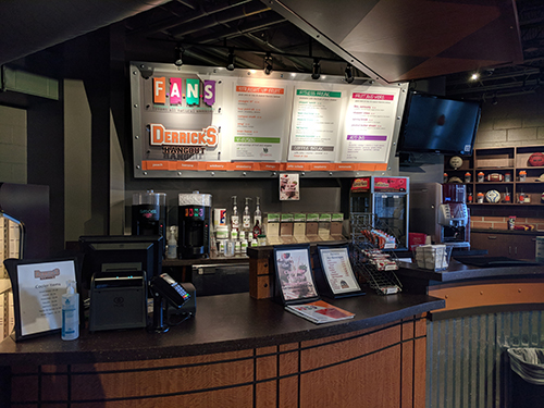 Derricks Hangout Counter