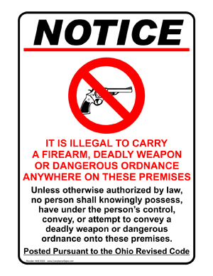Weapons Policy 