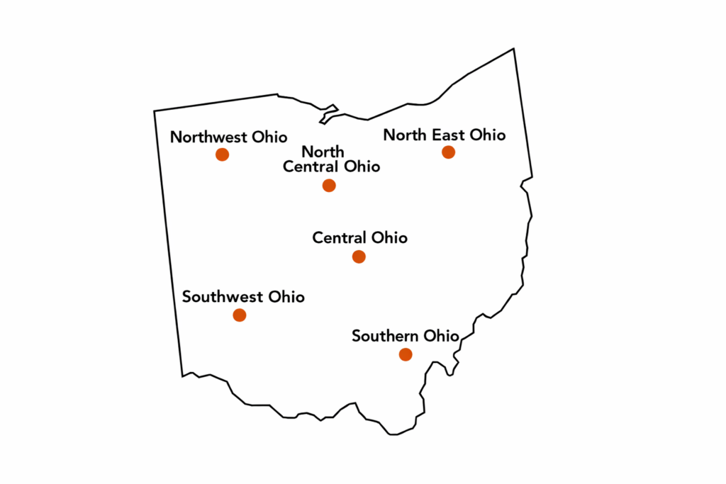 Ohio Hub Site Map