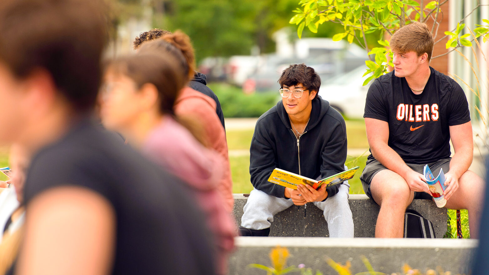Outdoor class at Watterson Center
