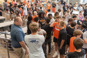Students at the Watterson Center