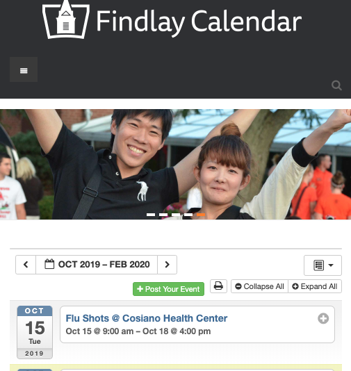 online calendar